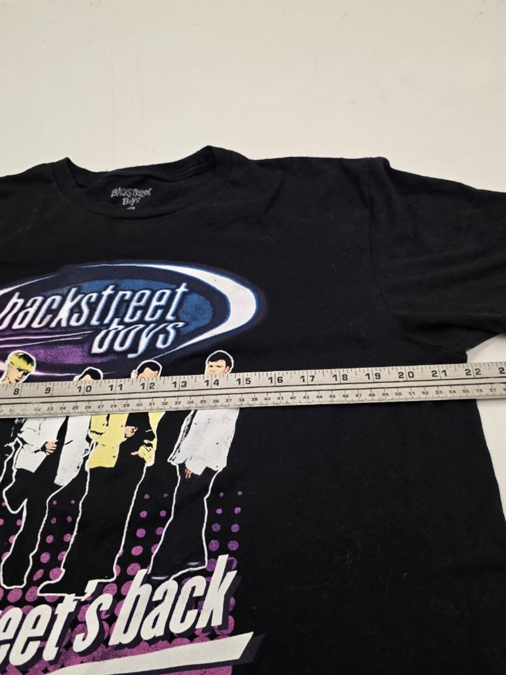 Unisex Backstreet Boys Backstreets Back T-SHIRT Size Large - Picture 3 of 5
